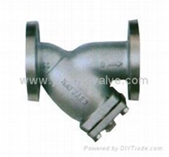Y strainers and Y Check valve