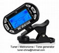 Clip Metro-tuner,guitar tuner(JH-30)3in1