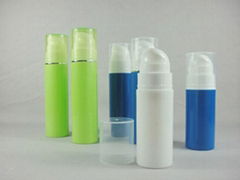 colored pe airless bottle