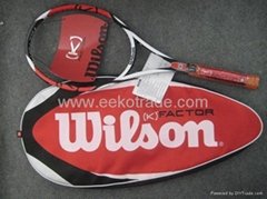 wilson k six one tour 90 (federer racket)
