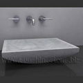 Carrara art stone sink 5