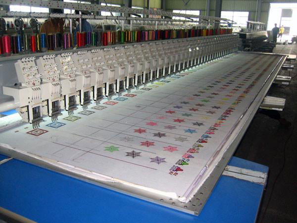 Mayastar newest technology Flat Embroidery Machine 