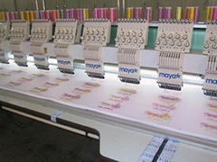 flat embroidery machine