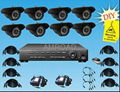 8 channel H.264 CCTV REAL TIME