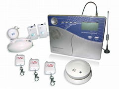 LCD Display Voiced GSM Burglarproof Alarm System