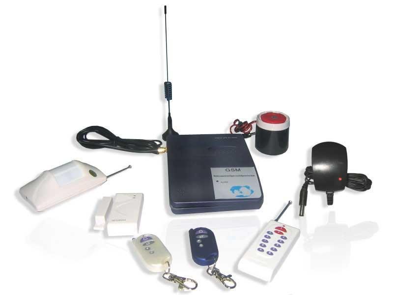 DIY GSM wireless home security burglar alarm system with auto dial