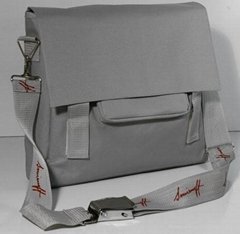 Laptop bag with safe buckle