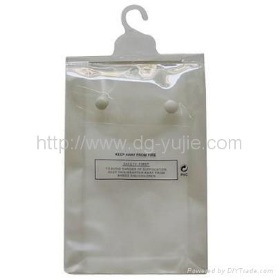 garment packing bag with hange hook