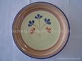 Handpainted Stoneware Plate 2