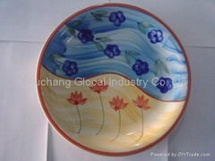 Handpainted Stoneware Plate