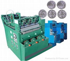 Auto mesh scourer machine