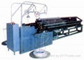 Automatic chain link fence machine