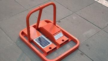 solar energy automobile parking barrier