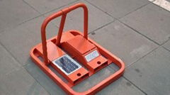 solar energy automobile parking barrier