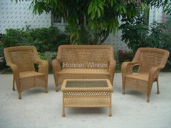 HW882 Outdoor Leisure Rattan Furniture Set