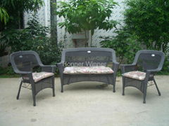 HW885 Outdoor Leisure Rattan Furniture Set