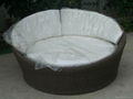 HW836L Outdoor Leisure Rattan Lounger