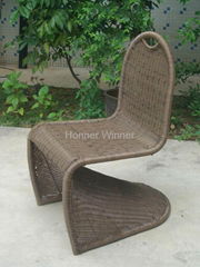 HW816S Outdoor Patio Woven Rattan Wicker Chair Furniture