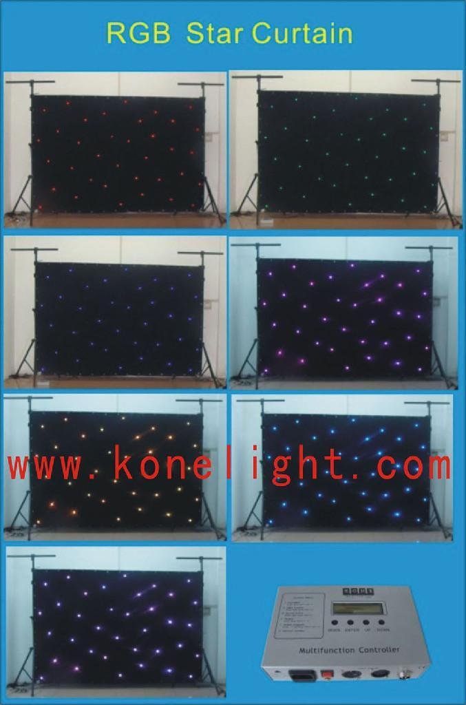 led   ctar  curtain ko-406BW