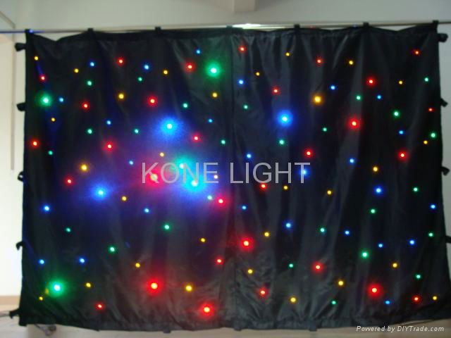 LED STAR CURTAIN 2