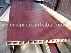 PVC wood-plastic door plate production line