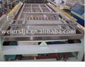 PVC wood-plastic door plate production line 2