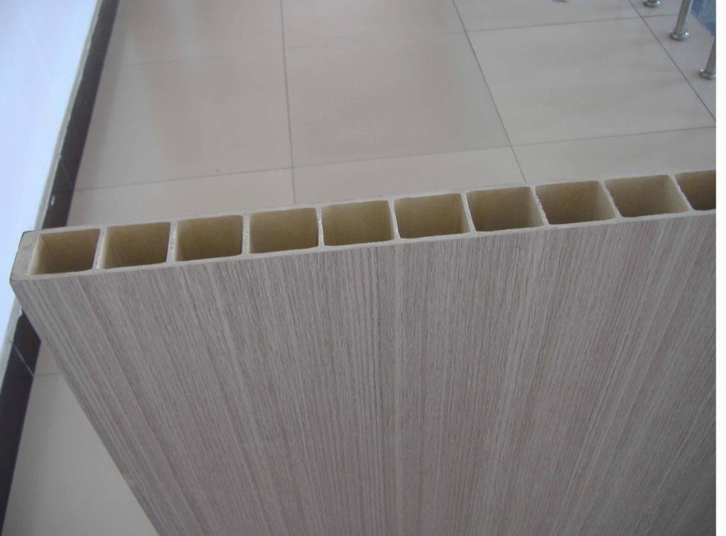 PVC wood-plastic door plate production line 3