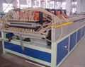 WPC door extrusion production line 3