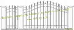 wrought iron gate