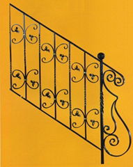 wrought iron railing