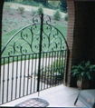 decorative iron gate 4