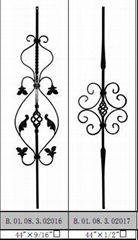 forged iron baluster