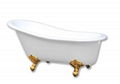 luxurious and hot sale cast iron bathtubs SW-004 1