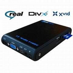 2.5" HDD Media Player Supporting RM / RMVB & Card Reader