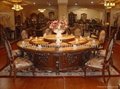 PEARL MARBLE ELECTRONIC DINING TABLE