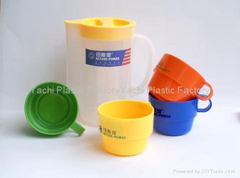 Sell Plastic set cup+Jug,plastic products 2