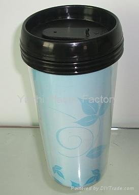 Sell Double Wall Plastic Travel Mug/Cup,Coffee Cup, plastic products 2