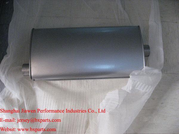 one in one out aluminized muffler core