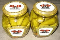 canned pickle gherkins