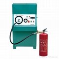 Fire extinguisher nitrogen filler