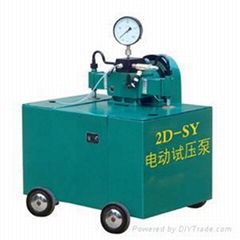 Electric hydraulic test pump