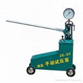 Duplex manual hydraulic test pump 1