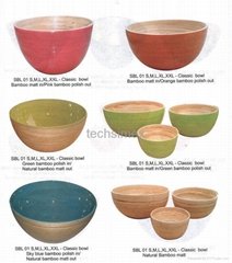 Bamboo bowl