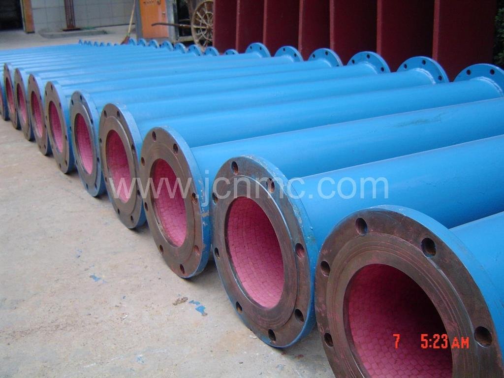 Pipe with Integrated Abrasion-resistant ceramic(RHS)