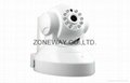1/4" CMOS 720P Plug and Play IP Cameras with Wireless Pan Tilt