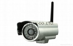 HD Waterproof Outdoor Plug and Play IP Cameras with WIFI and 20 Meters IR Range
