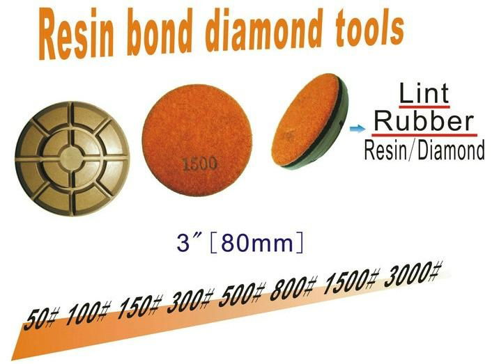 resin bond diamond polishing pad 2