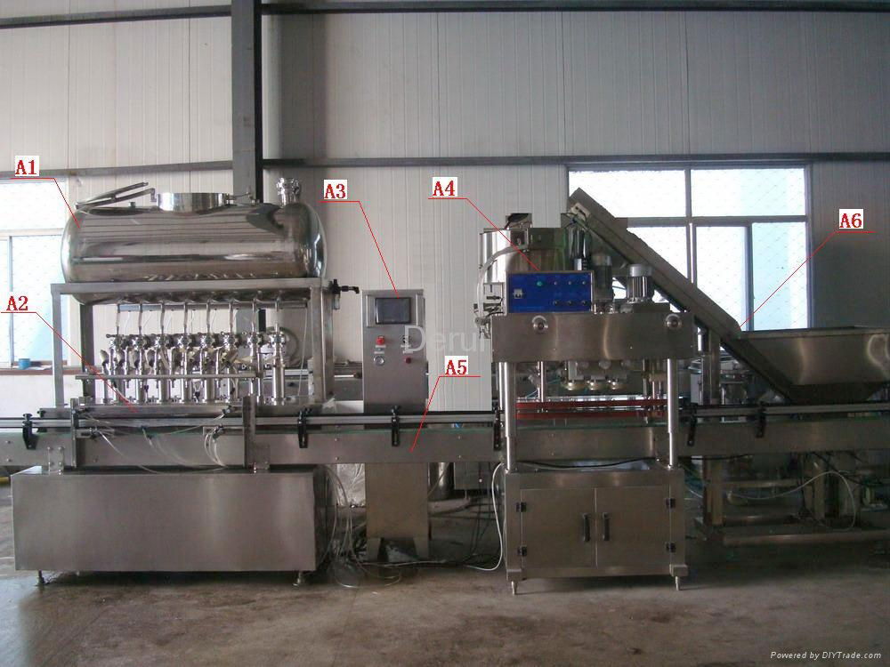 Jam filling machine