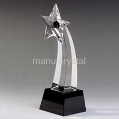 crystal trophy