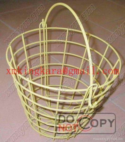 KingKara Golf Basket, Golf Gift Basket, Wire Ball Basket, Balls Holder 5